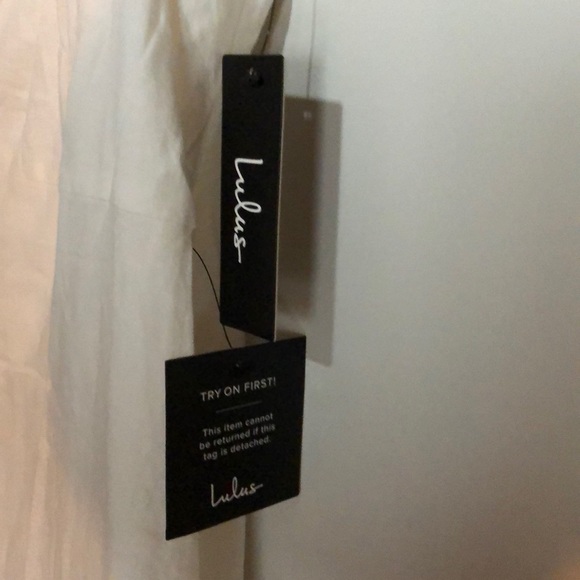 Lulus white one shoulder dress - Picture 2 of 3